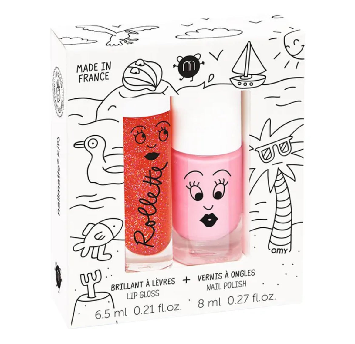 Duo rollette + vernis - Holidays - Nailmatic