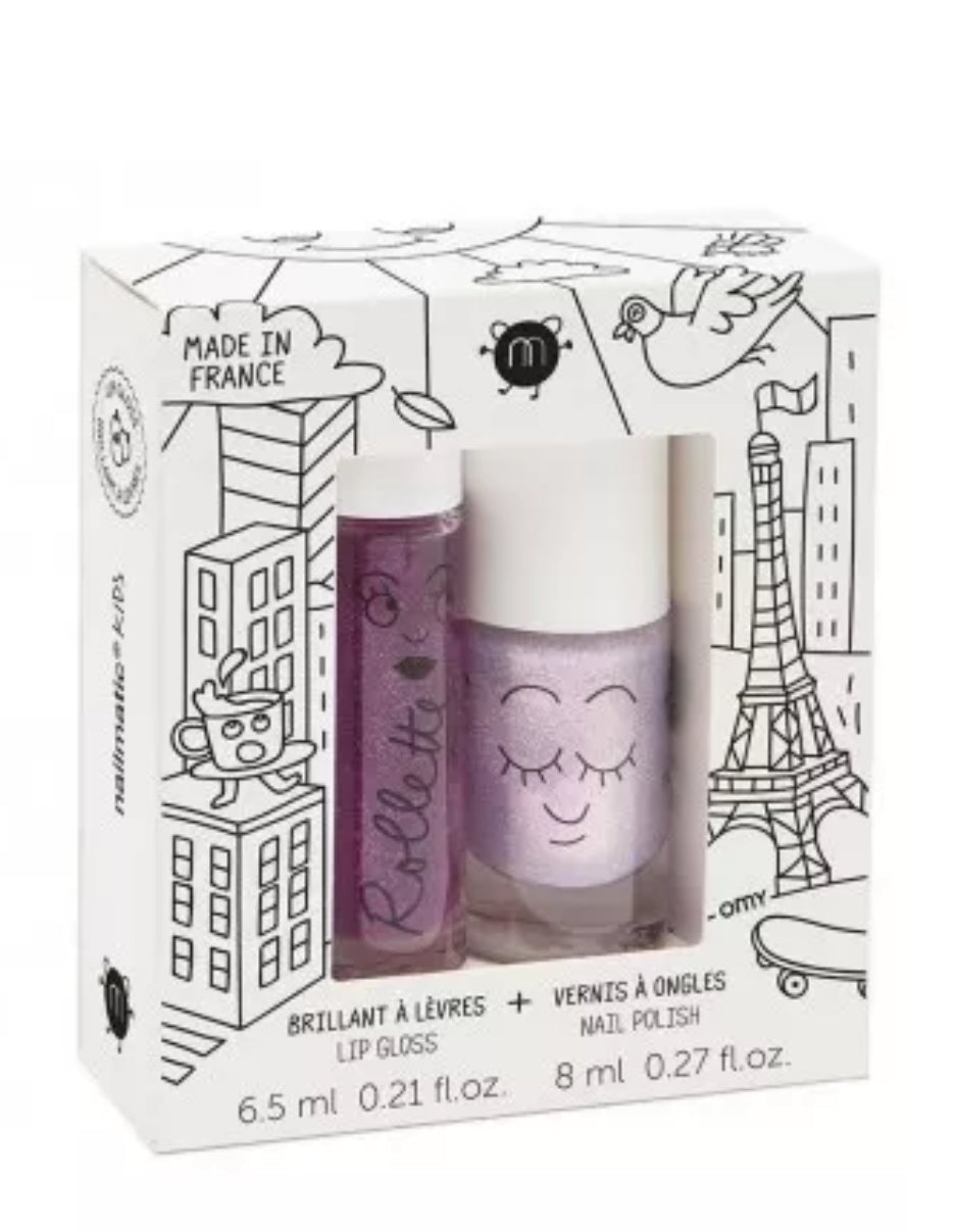 Duo rollette + vernis - Lovely City - Nailmatic