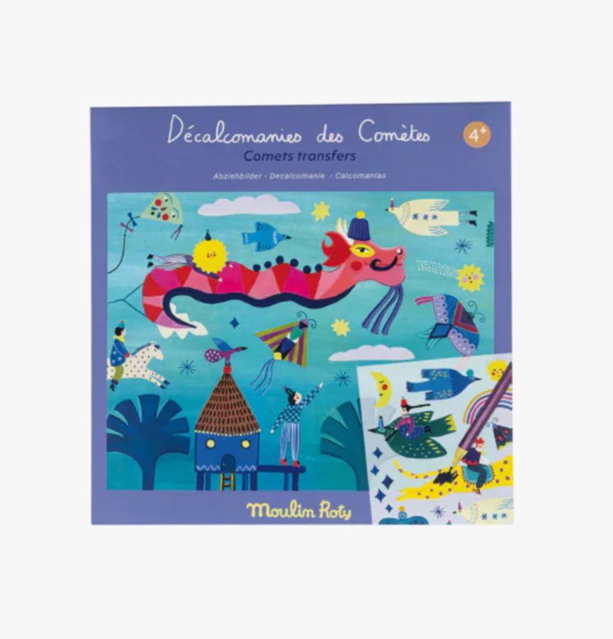 Décalcomanie - Les Comètes Filantes - Moulin Roty