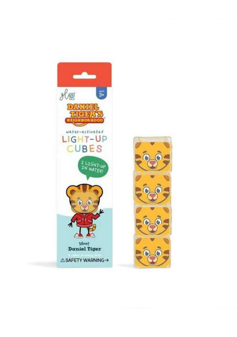 Lot de 4 cubes lumineux - Daniel le Tigre - Glo Pals