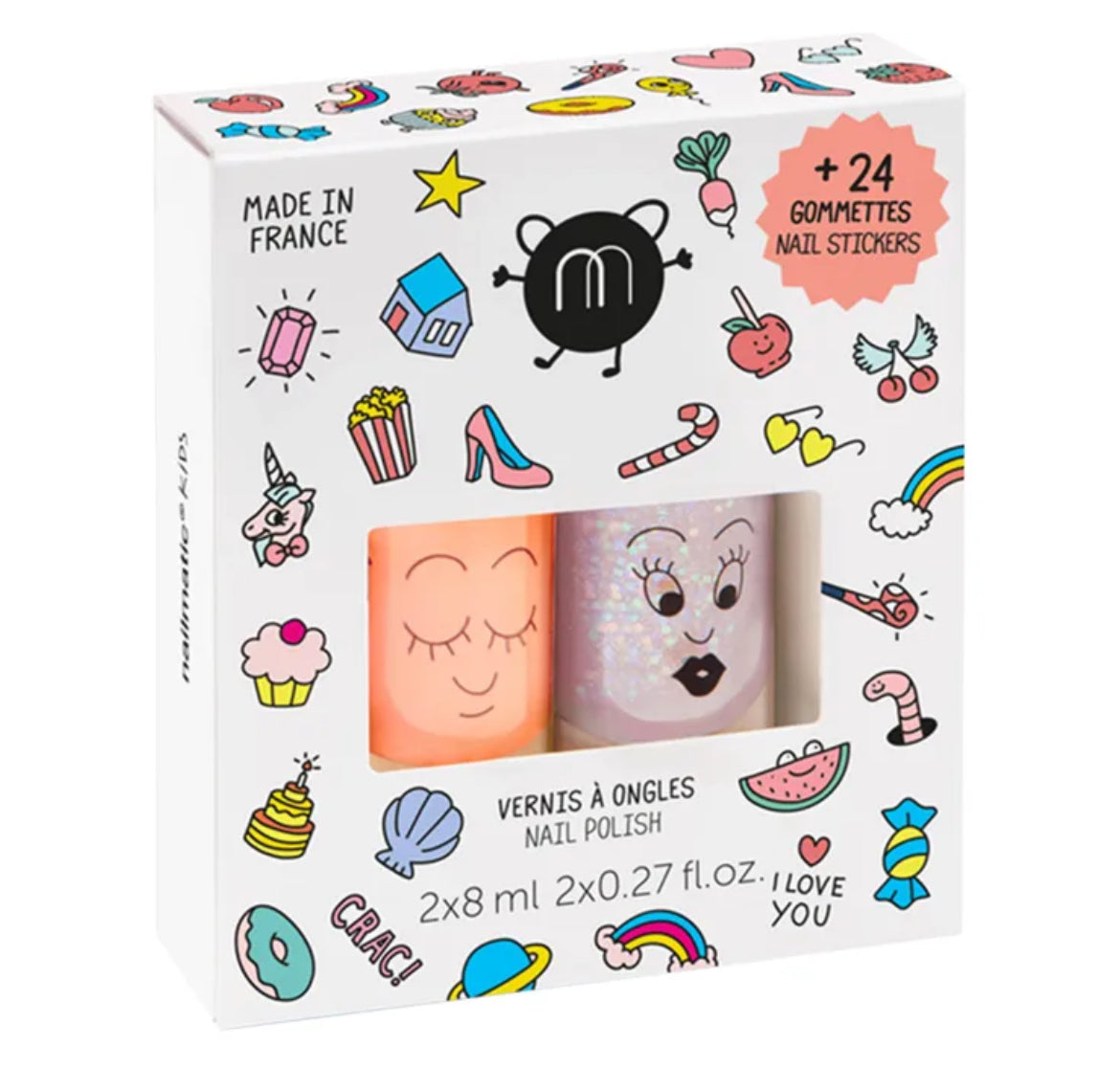 Duo de vernis à ongles - CRAC - Nailmatic