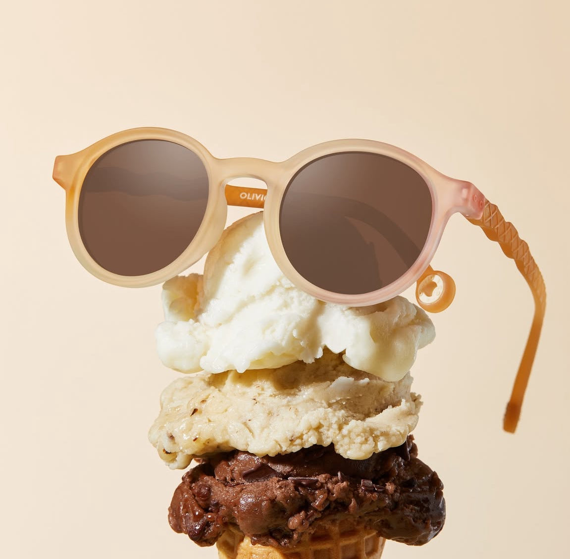 Lunettes de soleil 5/12 ans - Waffle - Olivio & Co