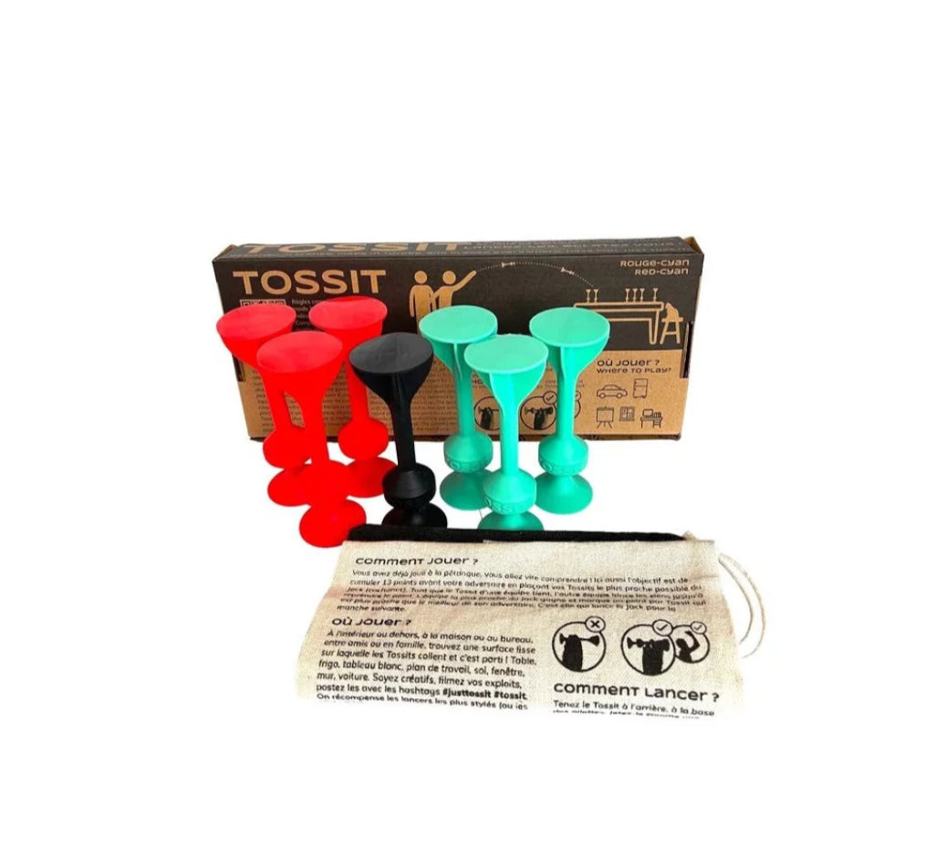 Jeu de fléchettes - Rouge & Cyan - Tossit