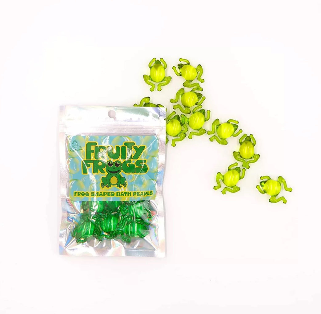 Sachet de 10 perles de bain - Grenouilles - Bare boutique