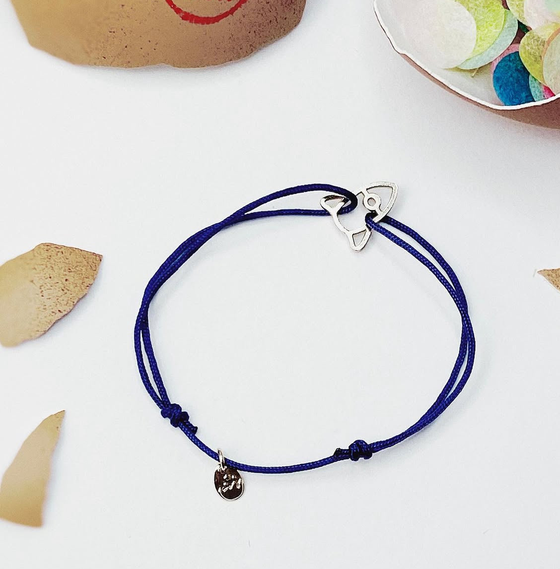 Bracelet enfant coulissant - Fusée - Eggstra