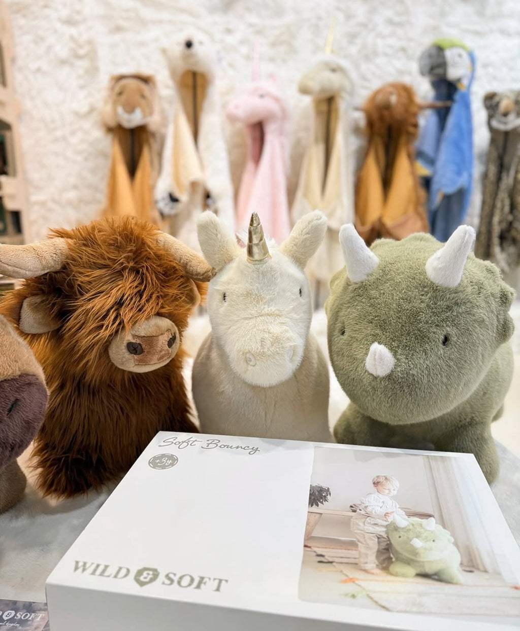 Animal sauteur  - Dinosaure -  Wild & Soft