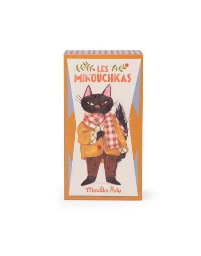 Peluche Léon le chat  - Les Minouchkas -  Moulin Roty