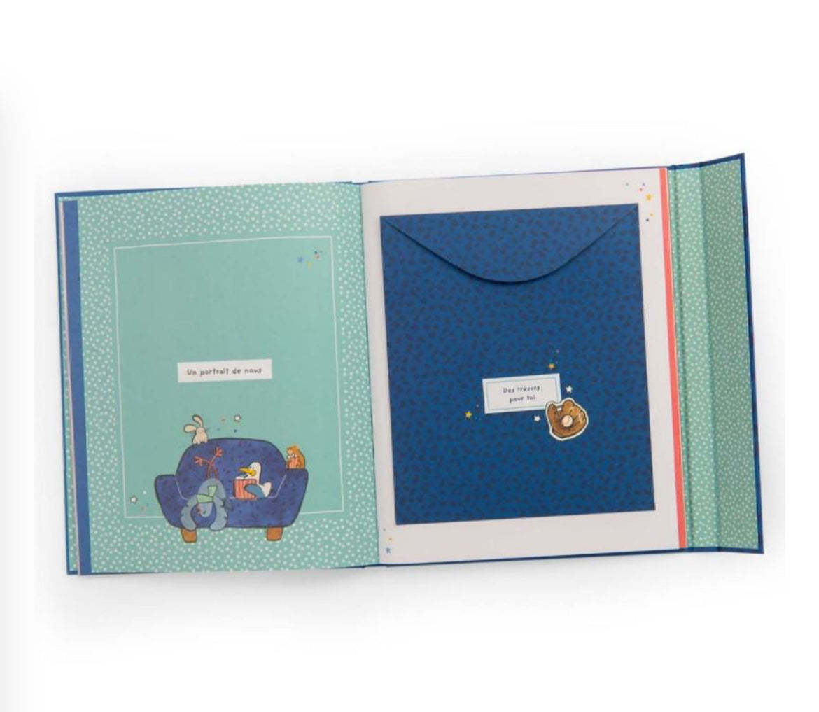 Livre de naissance  - Puce & Pilou -  Moulin Roty
