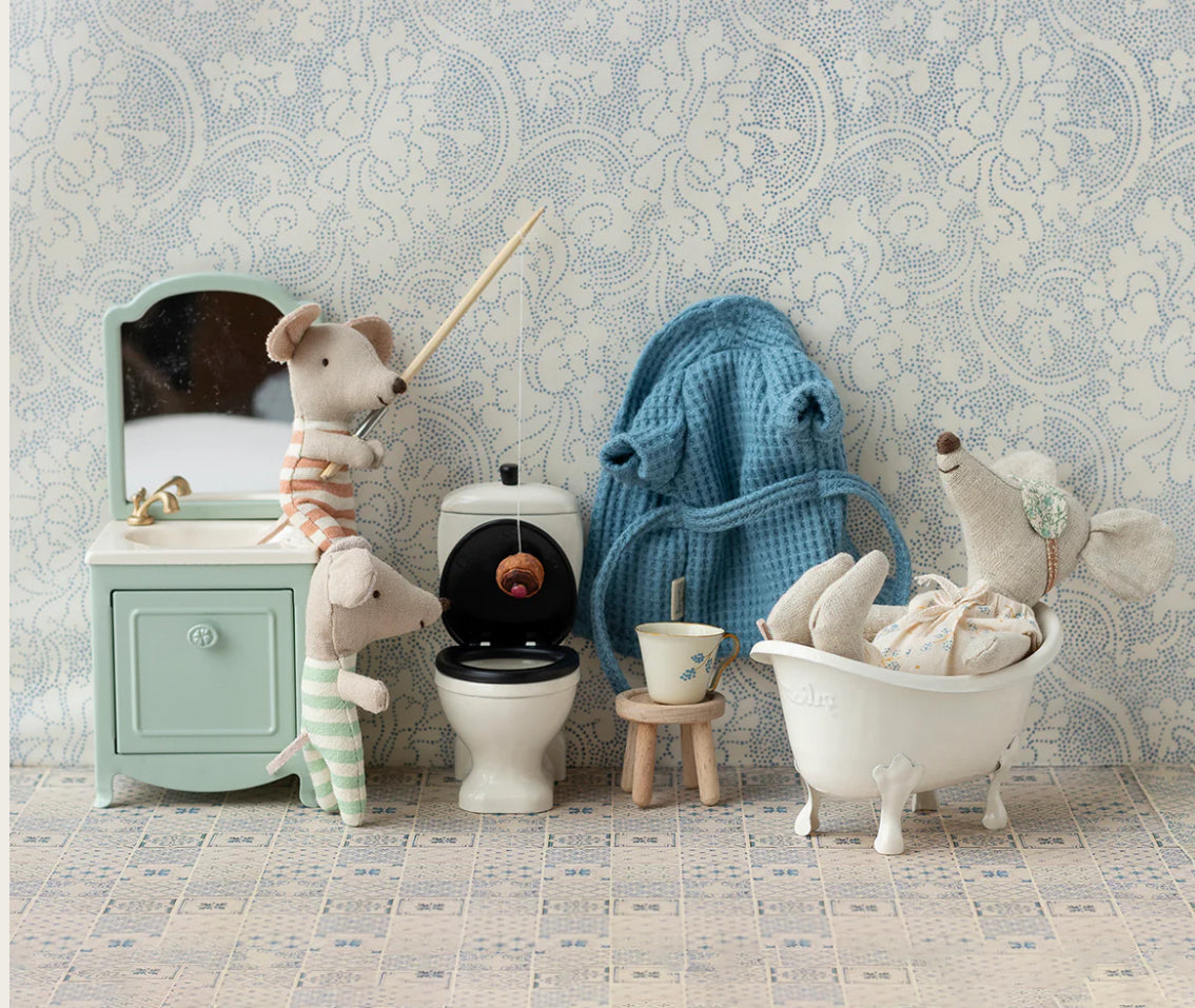 Baignoire vintage - Blanc Off White - Maileg