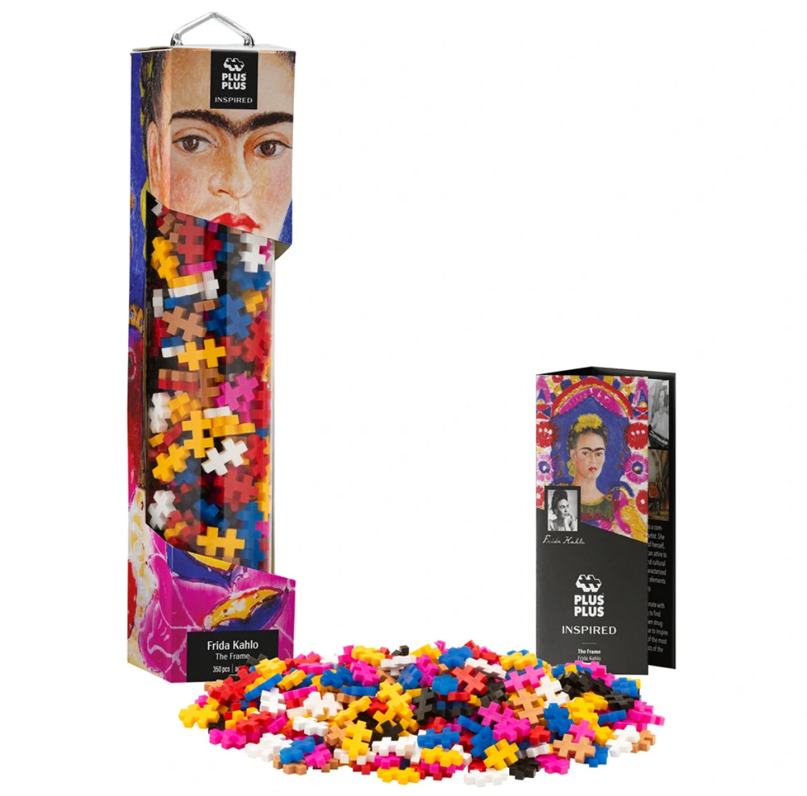 Jeu de construction tube 350 pièces Inspired - Frida Kahlo - Plus Plus