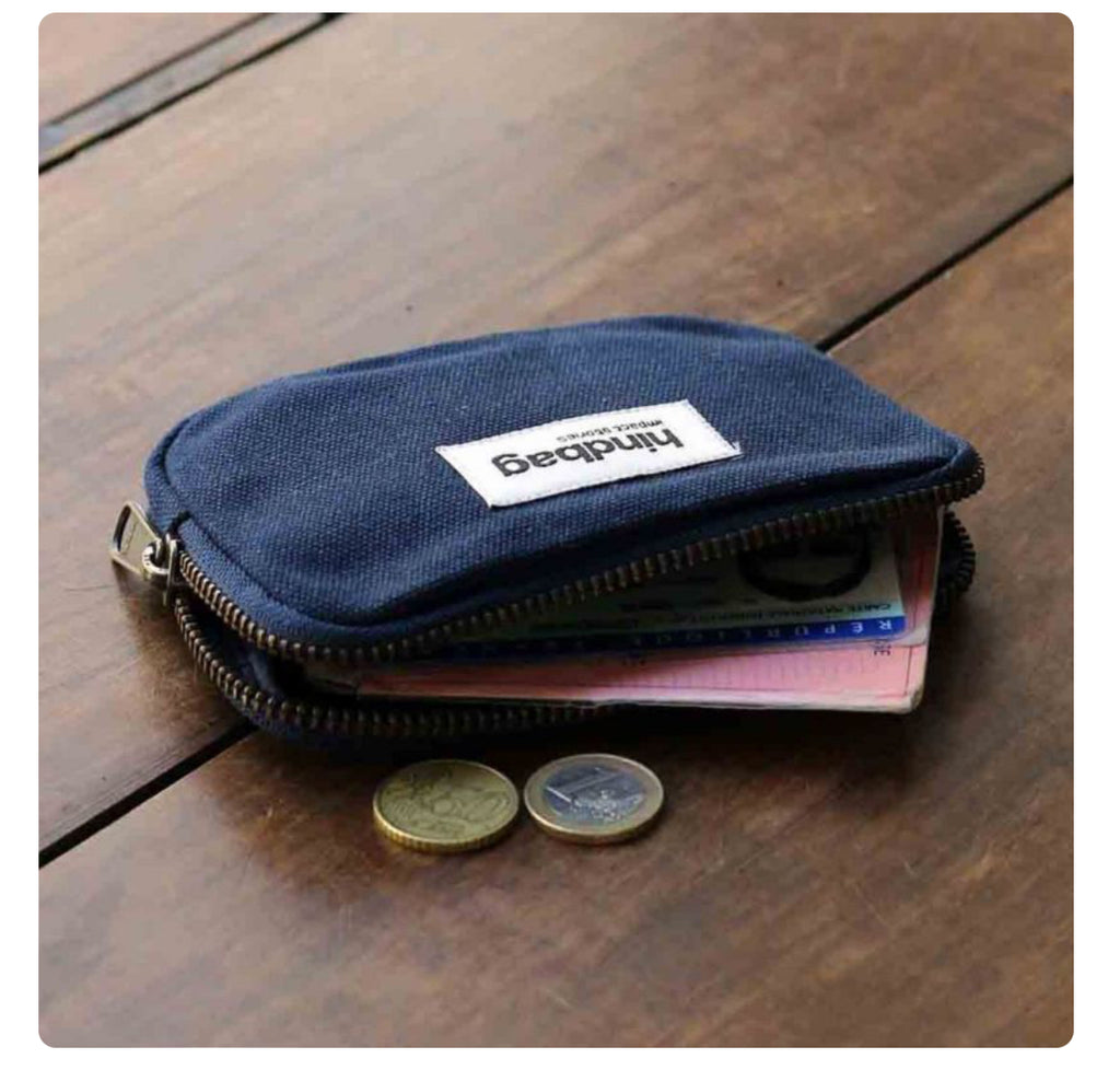 Porte-monnaie Lili - Navy -  Hindbag