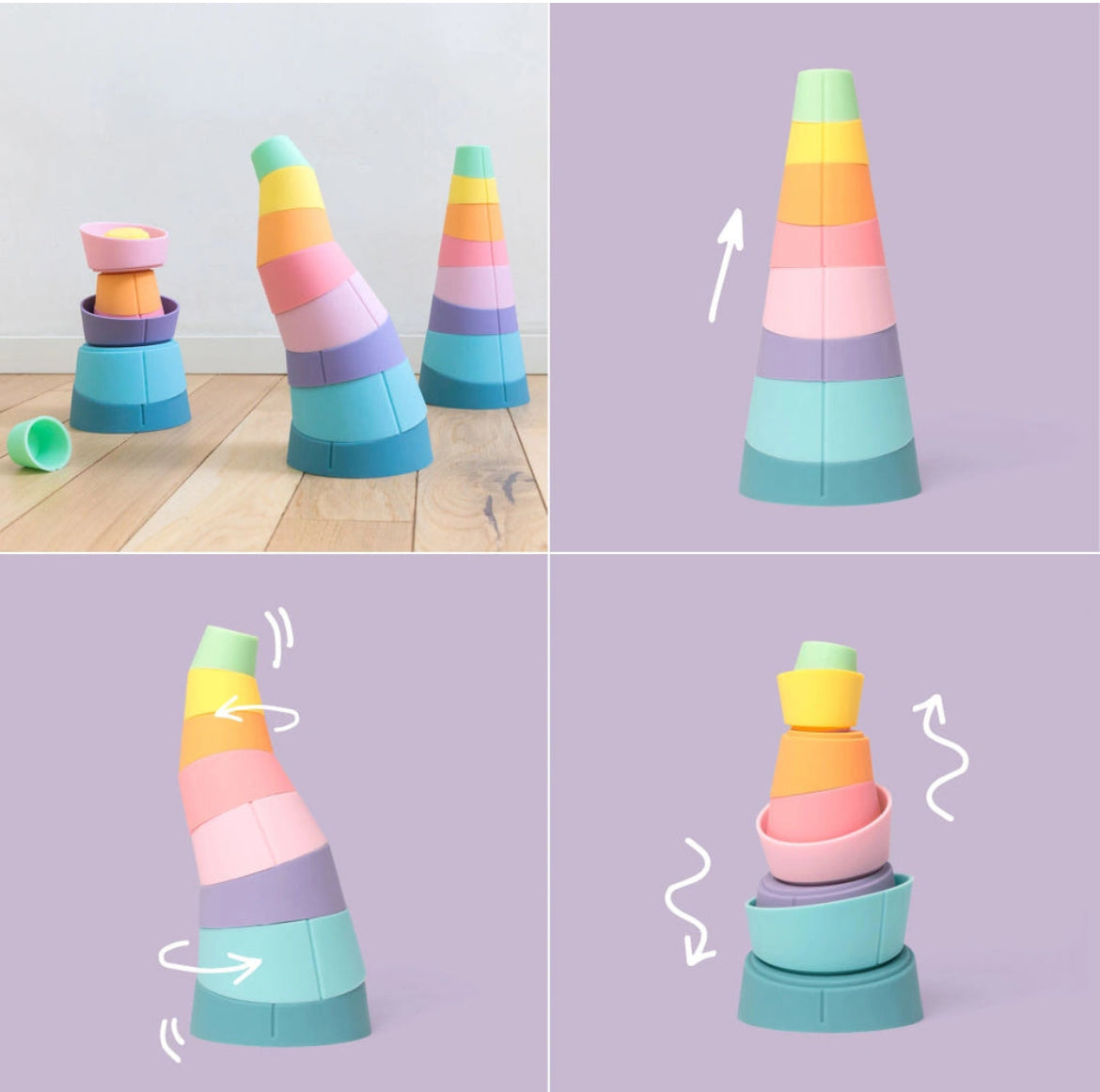 Jouet à empiler - Stak - OPPI