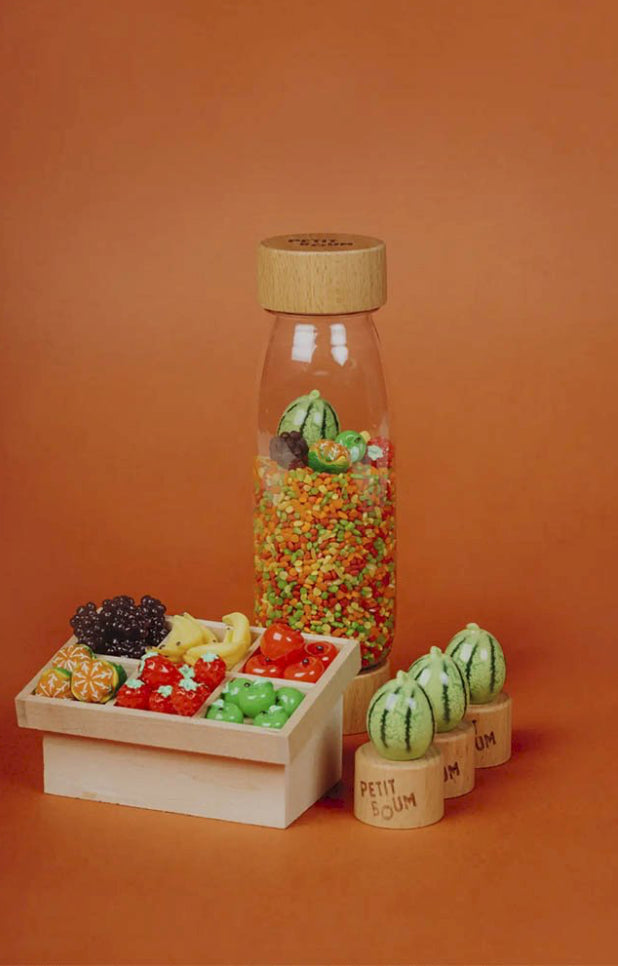 Bouteille sensorielle - Les Fruits - Petit Boum