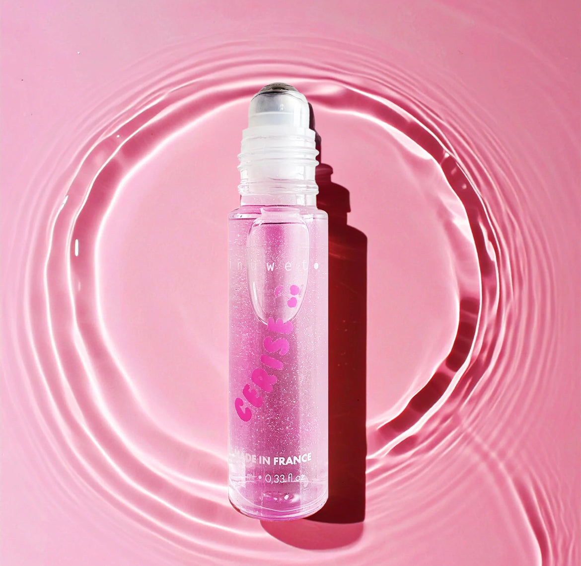 Parfum roll-on pailleté - Cerise - Inuwet