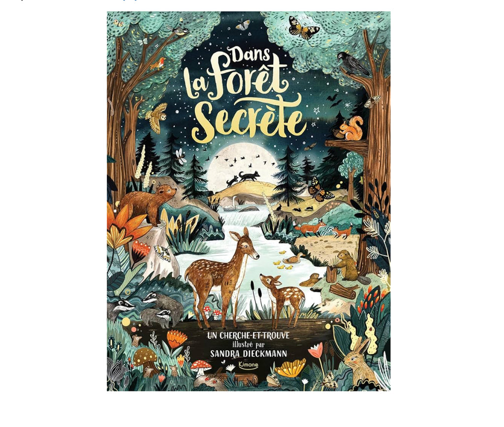 Livre - Dans la forêt secrète - Auzou