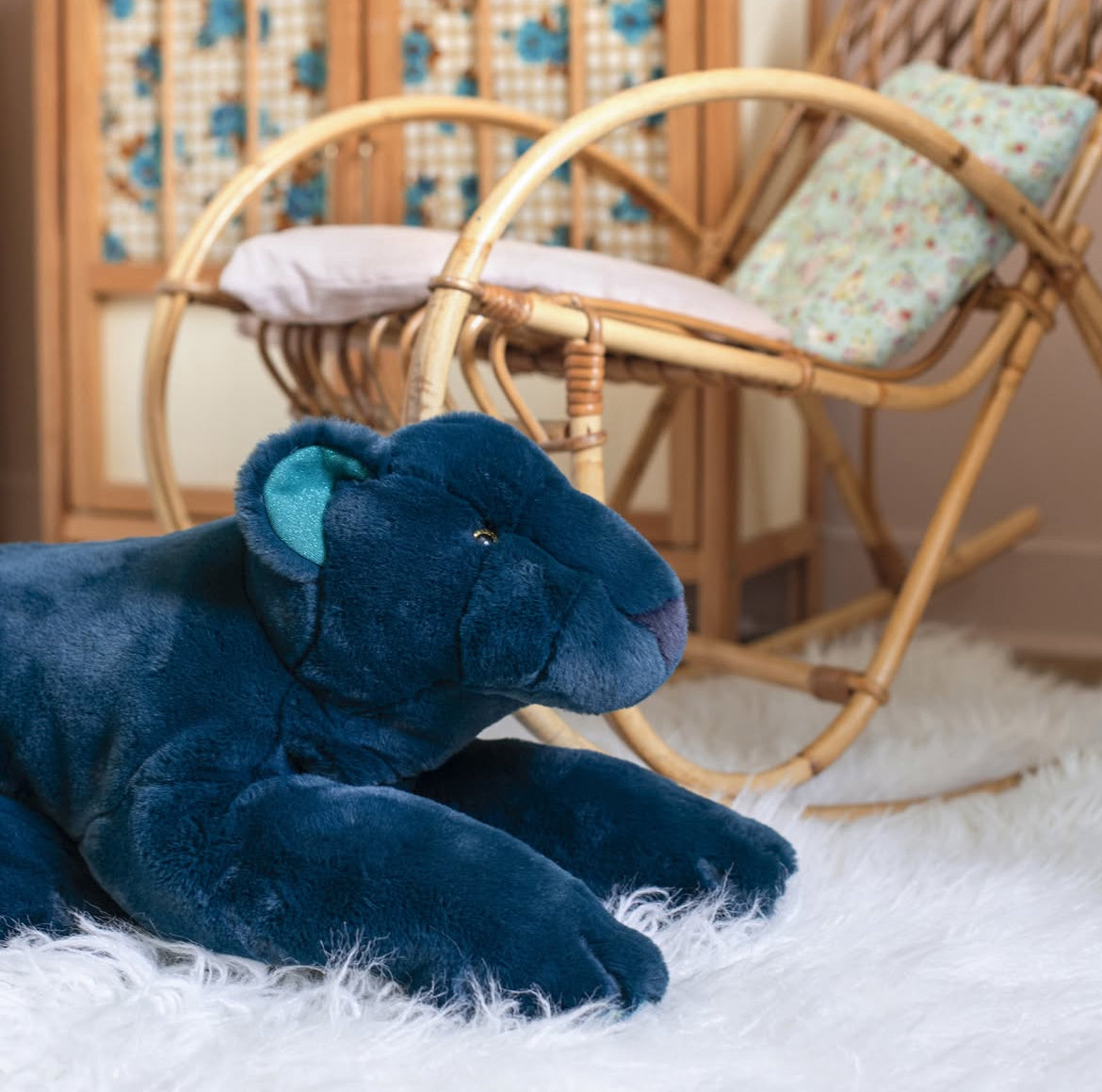 Peluche petite panthère  - Tout Autour du Monde -  Moulin Roty
