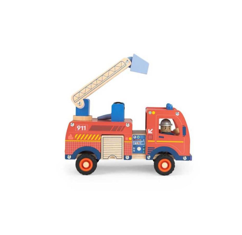 Camion de Pompier  - Avenue du Moulin - Moulin Roty