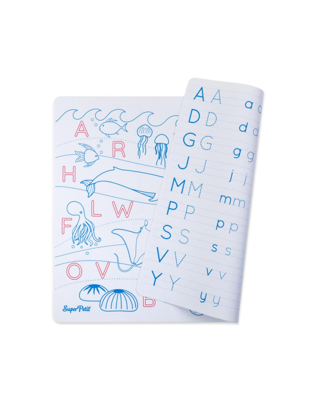 Mon set de table à colorier - L'Alphabet -  SuperPetit