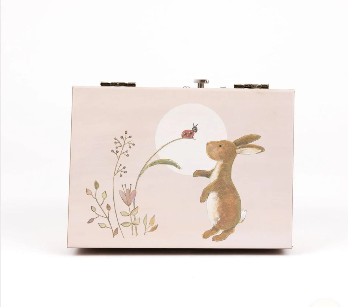 Boite à bijoux musicale - Lapin et coccinelle - Egmont Toys