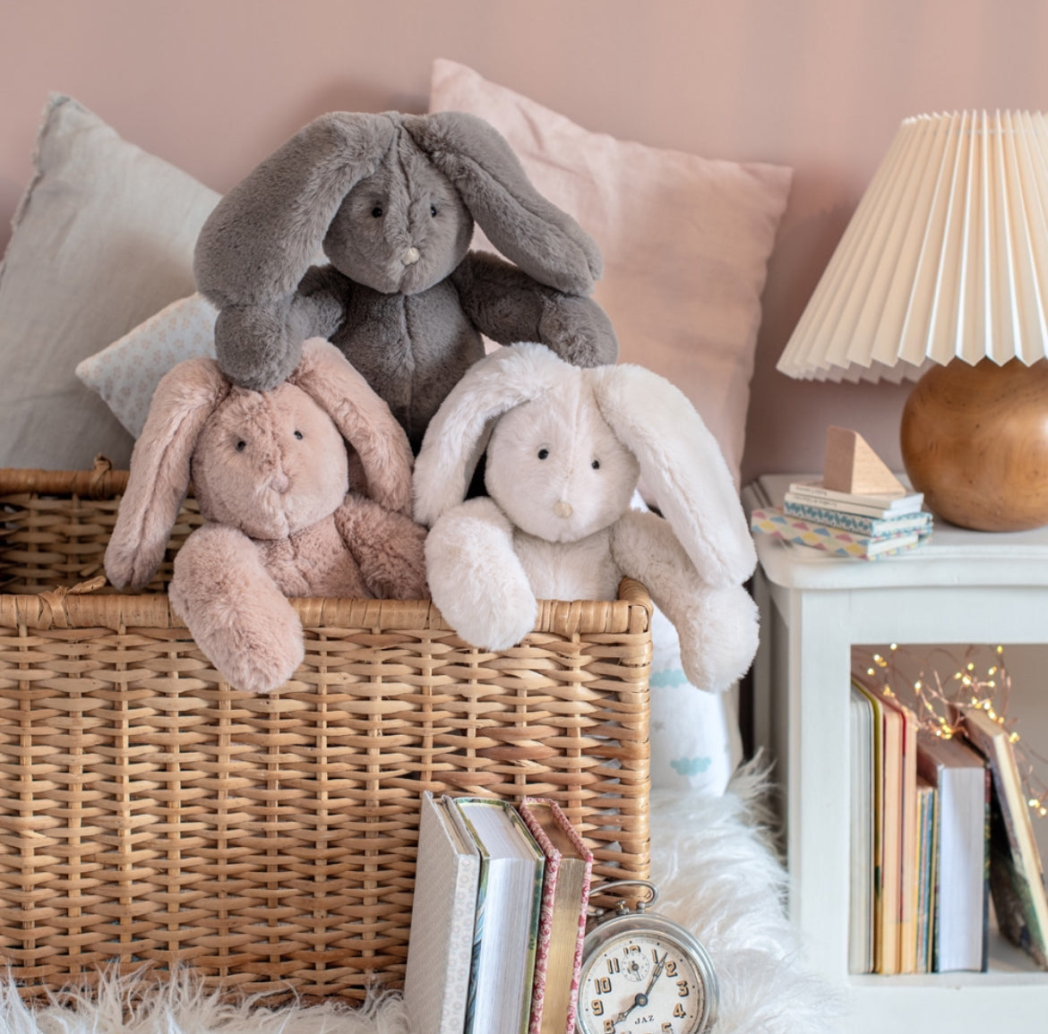 Peluche lapin Louison crème  - Arthur & Louison -  Moulin Roty