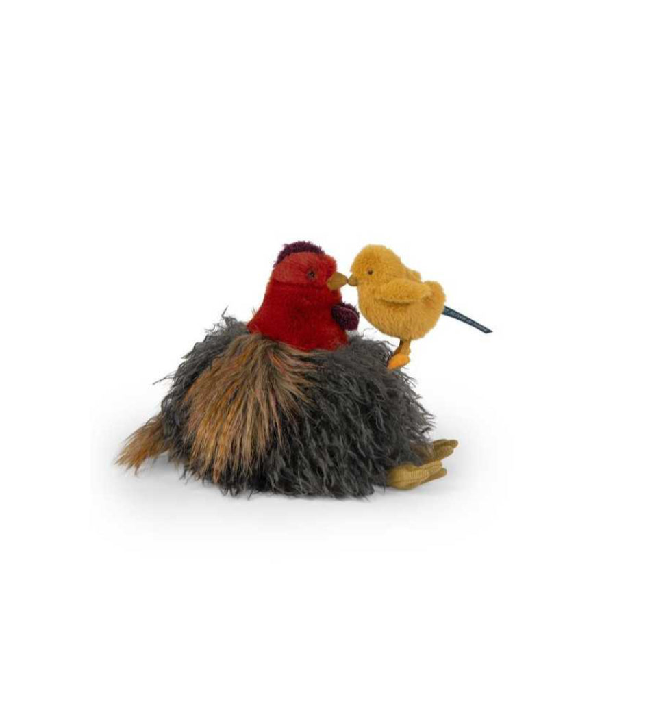 Peluche poule - Tout Autour du Monde -  Moulin Roty