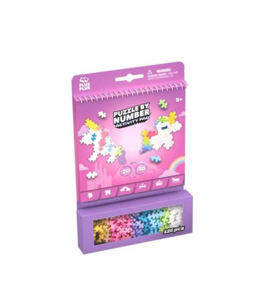 Jeu de construction bloc d'activités - Licorne - Plus Plus