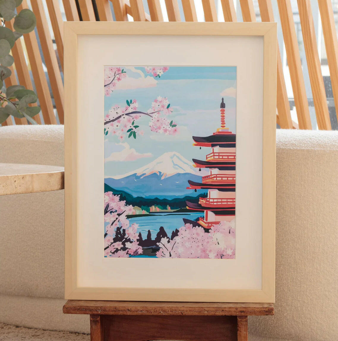 Peinture au numéro - Mont Fuji -  La Petite Epicerie