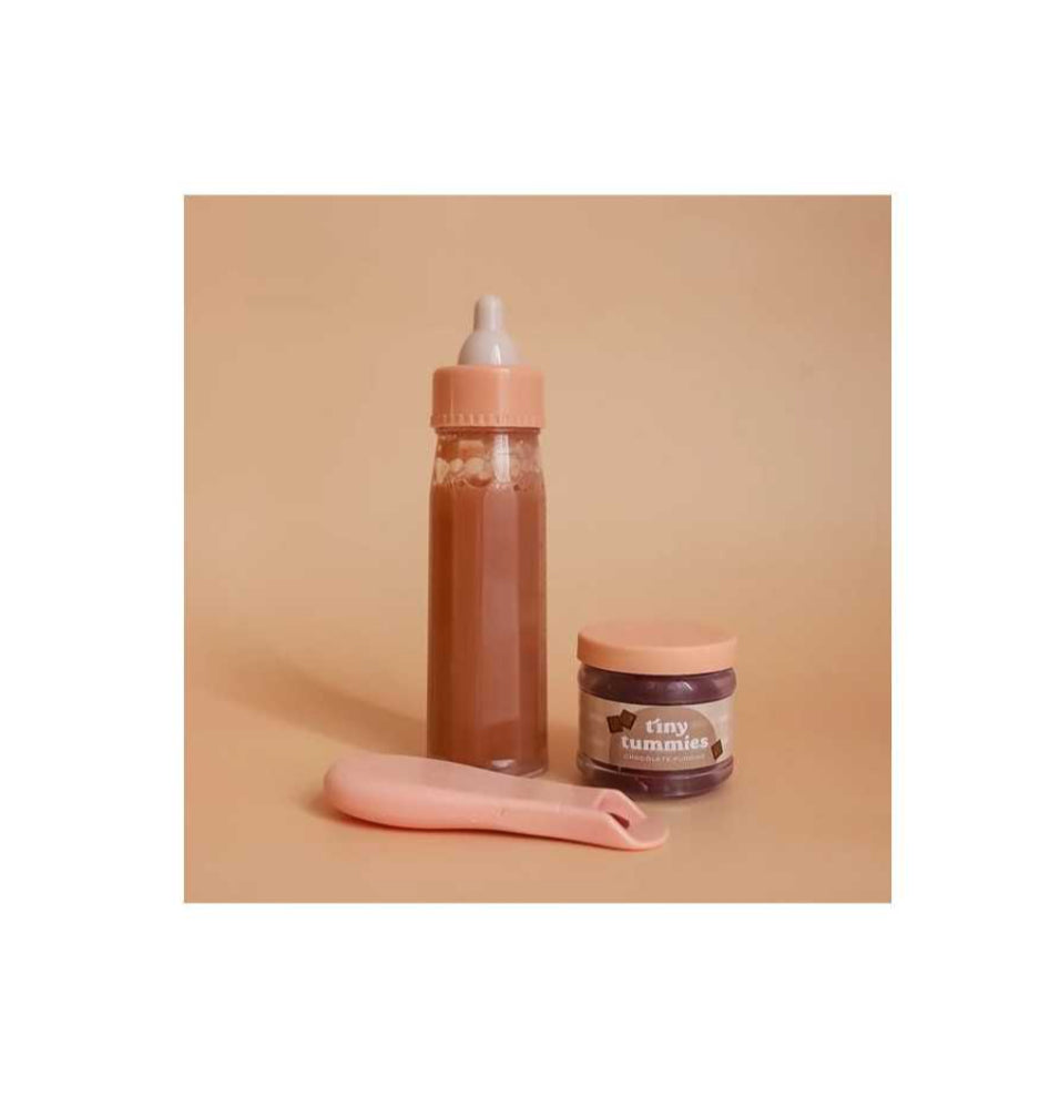 Petit pot et biberon pour poupée - Ma box au chocolat - Tiny Harlow