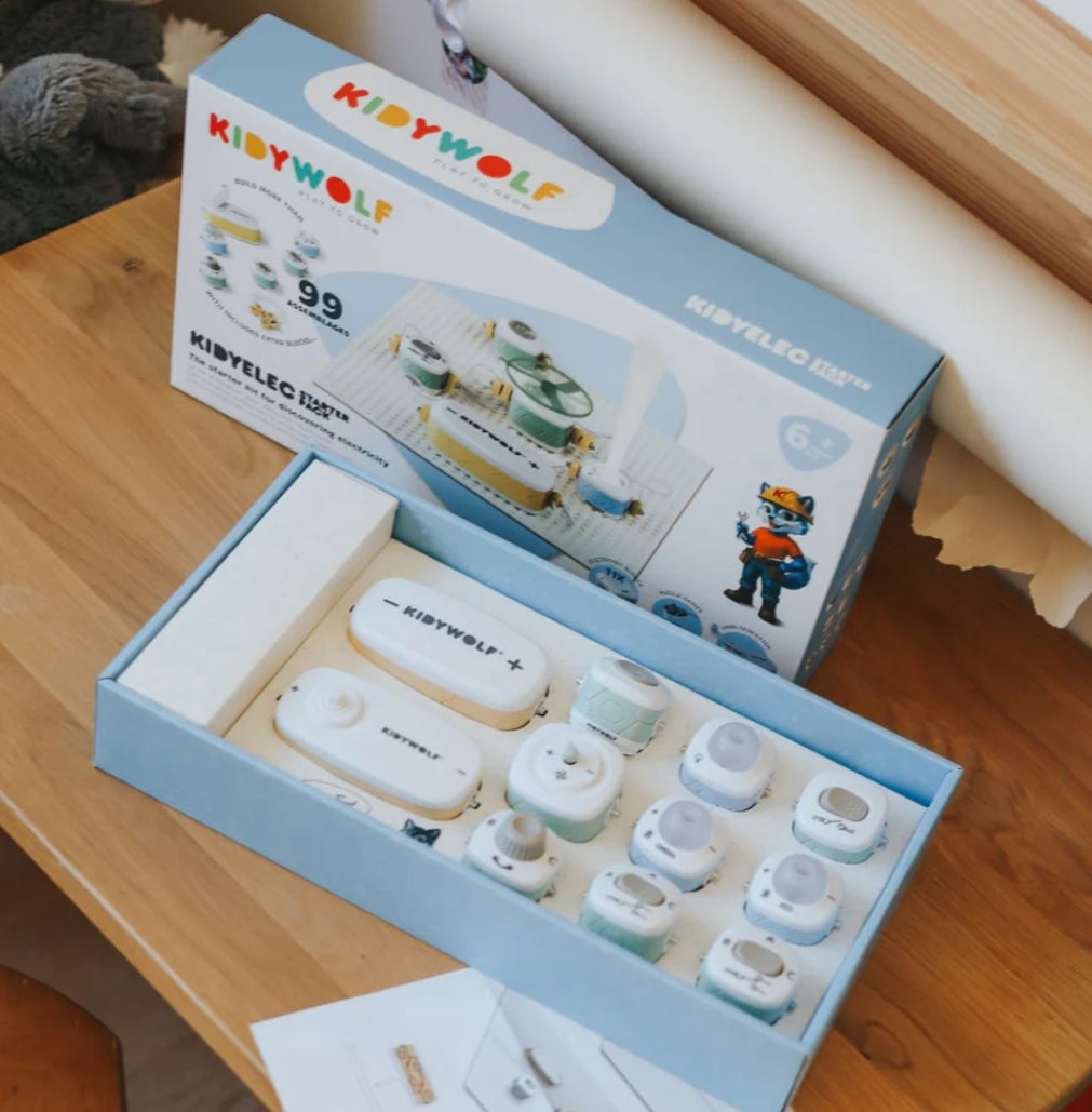 Kidyelec Mon premier kit d'électricité - Starter Pack -  Kidywolf