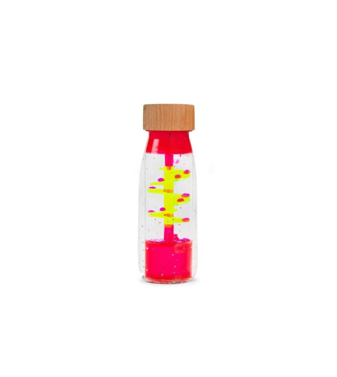 Bouteille sensorielle - Spirale Rouge - Petit Boum