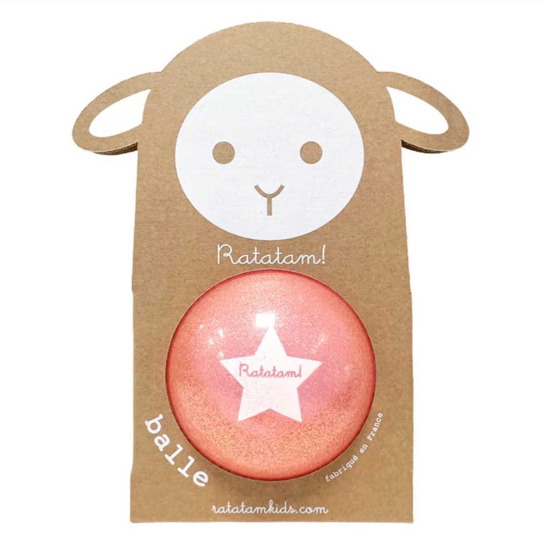 Ballon summer 10 cm - Rose- Ratatam
