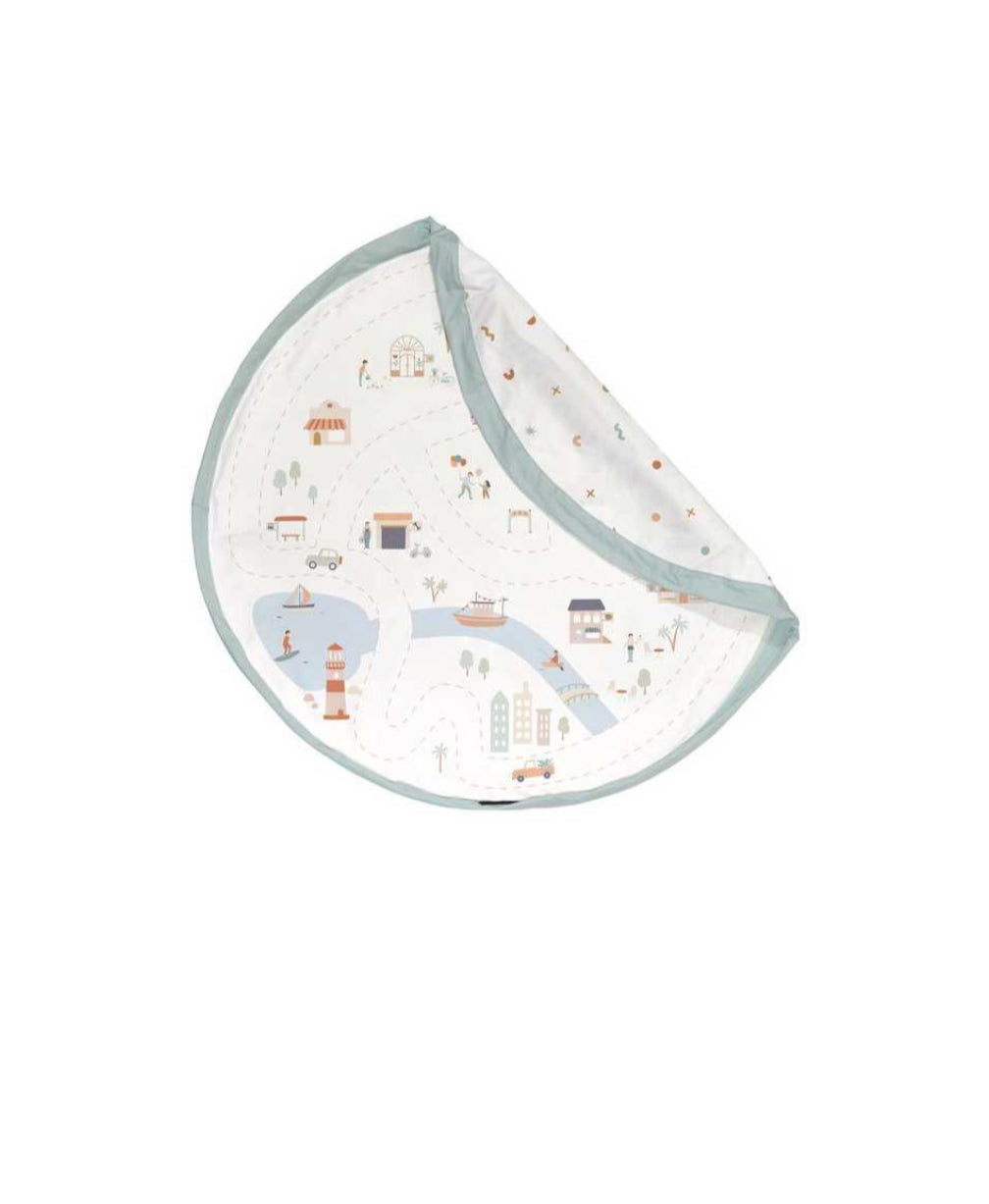 Tapis de jeu 2 en 1 - City Map -  Play&Go