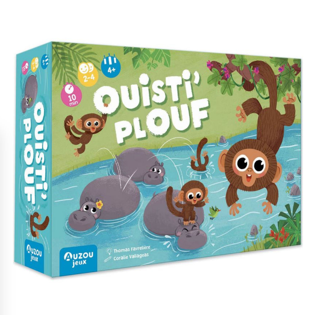 Jeu de société - Ouisti'plouf - Auzou