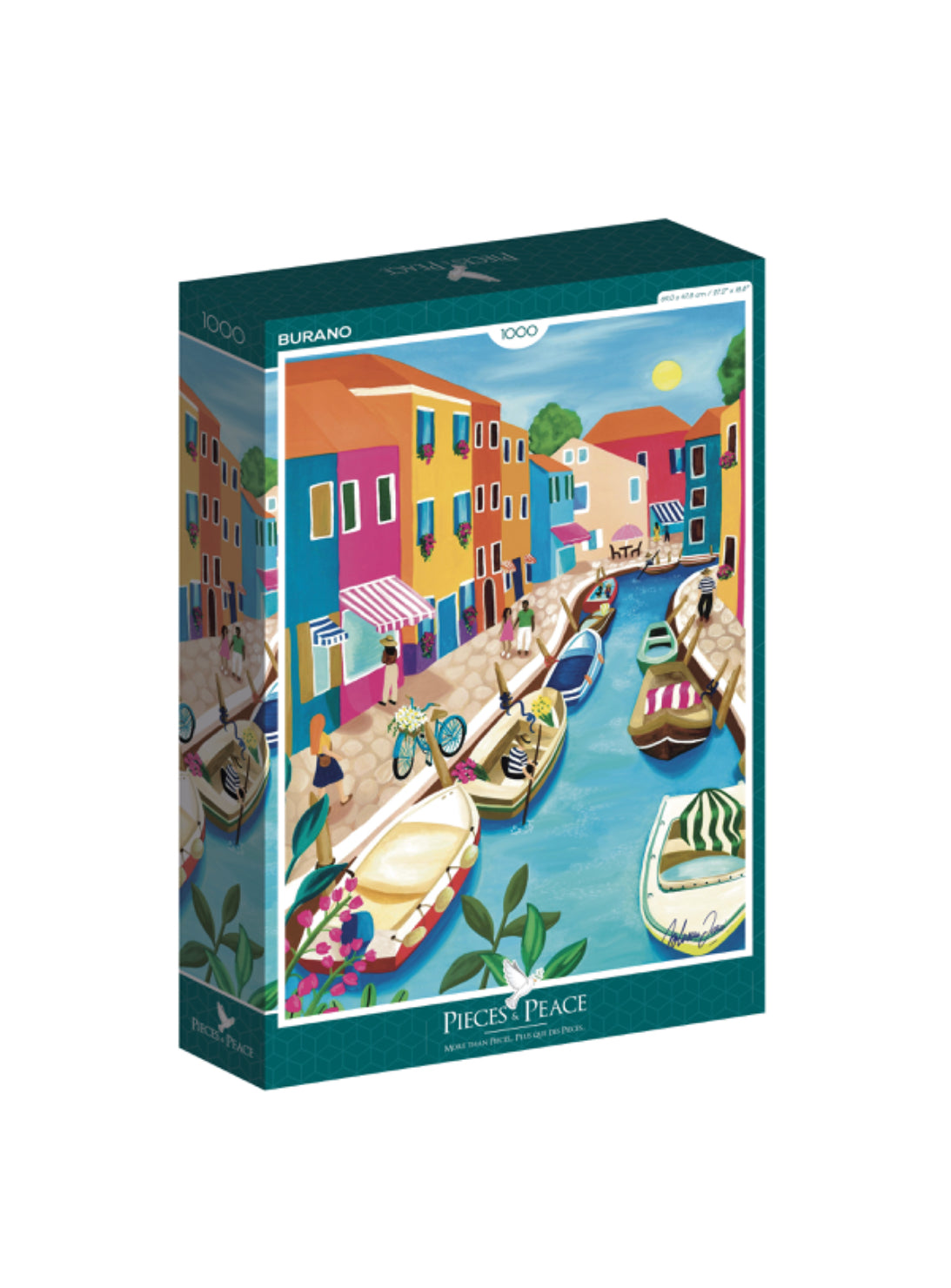 Puzzle 1000 pièces - Burano -  Pieces & Peace