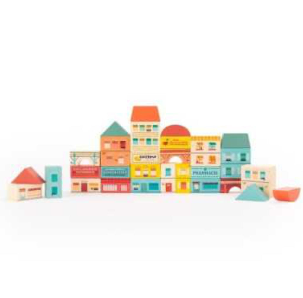 Blocs de construction ville  - Avenue du Moulin - Moulin Roty
