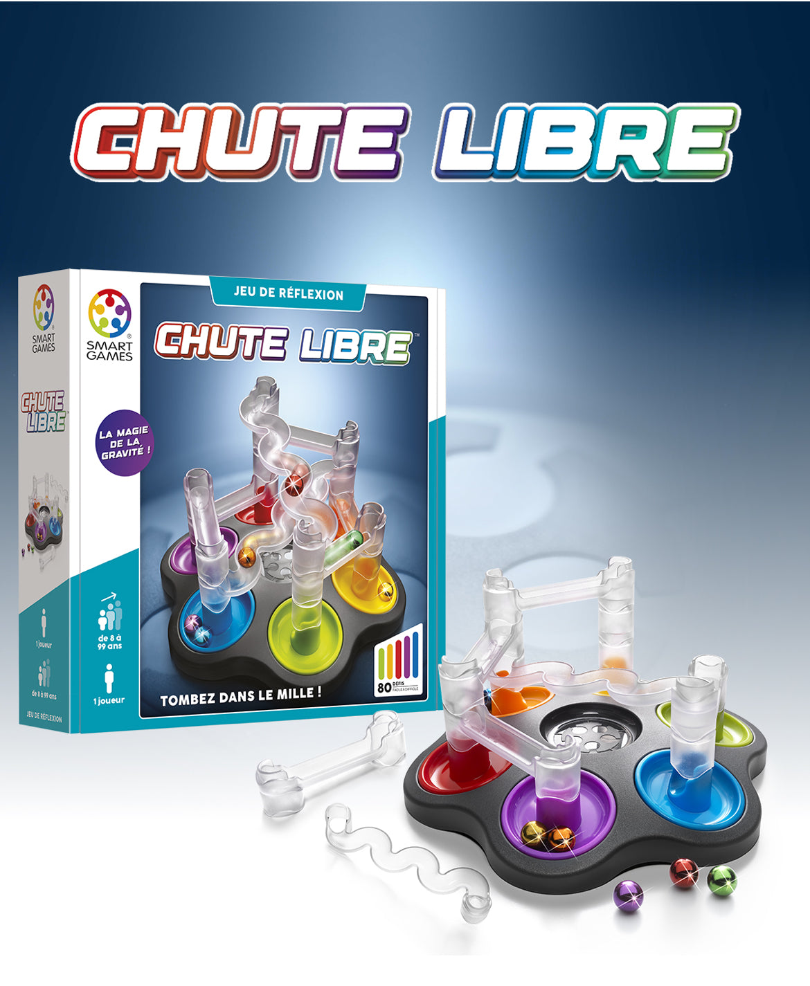 Jeu de société - Chute Libre - Smart Games