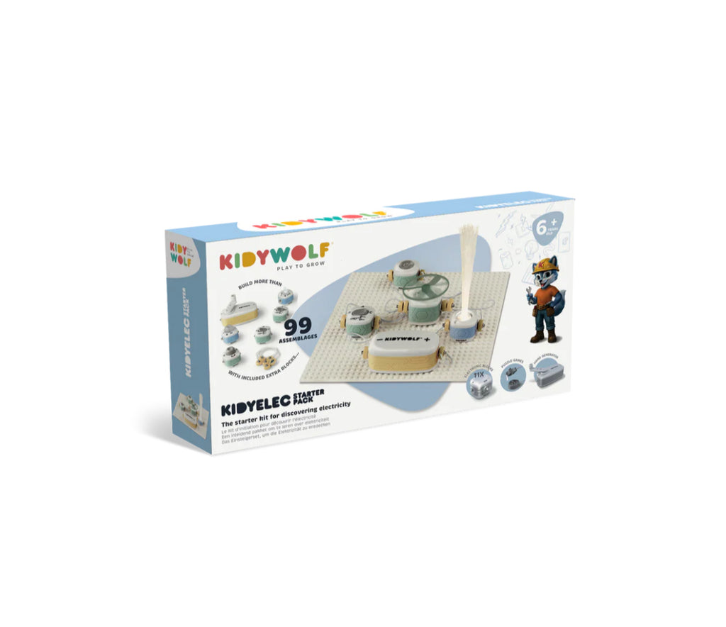 Kidyelec Mon premier kit d'électricité - Starter Pack -  Kidywolf