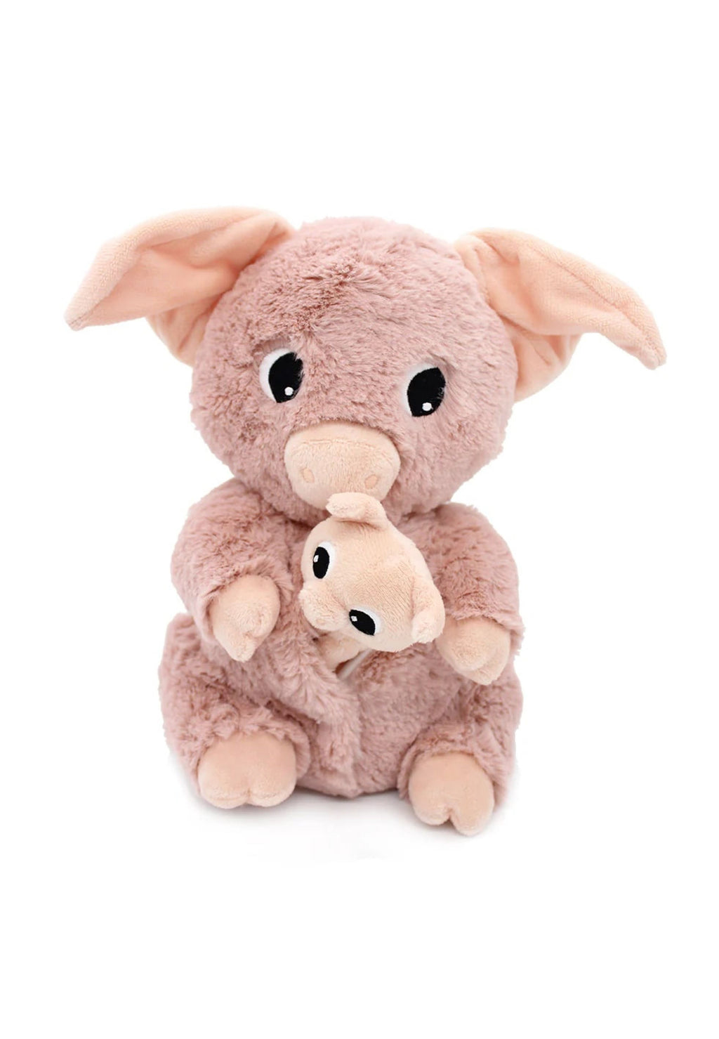 Peluche cochon maman et son bébé - Les Ptipotos  -  Déglingos