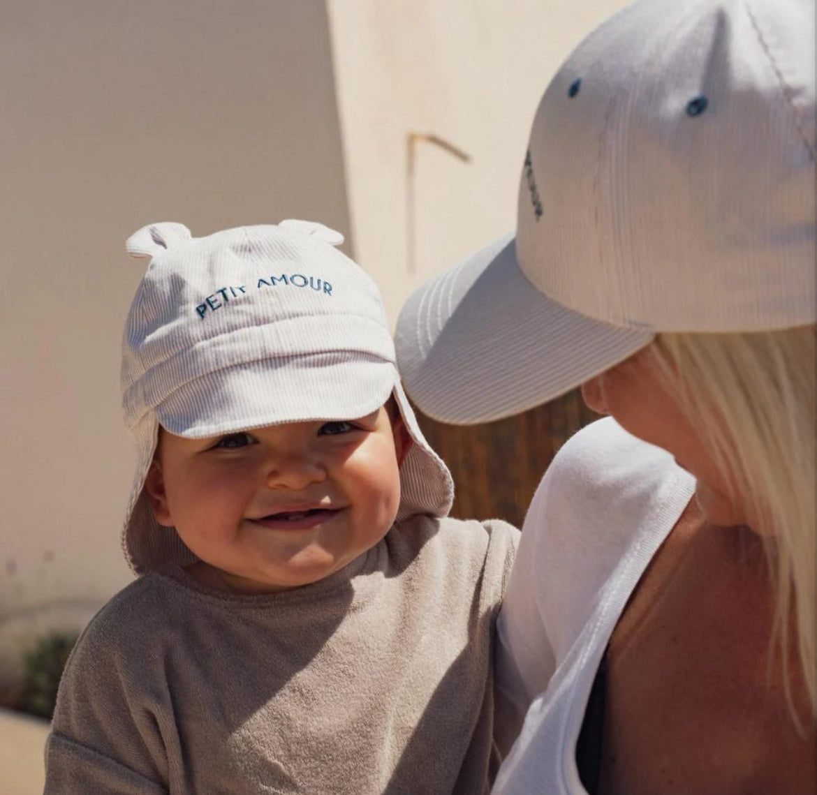 Chapeau bébé 3/6 mois - Petit Amour - Chamaye