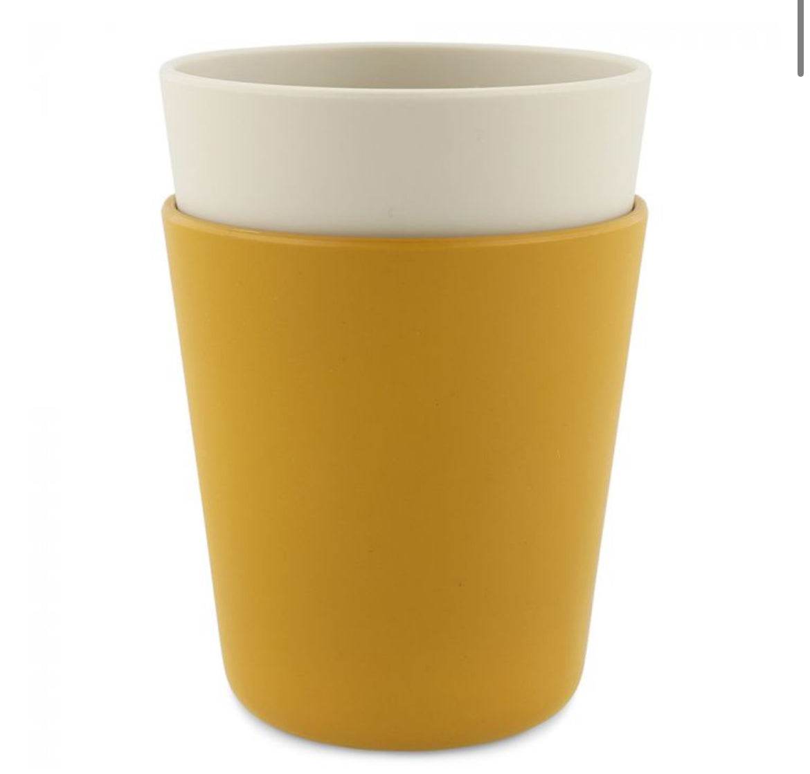 Set de 2 gobelets - Moutarde et Beige - Trixie