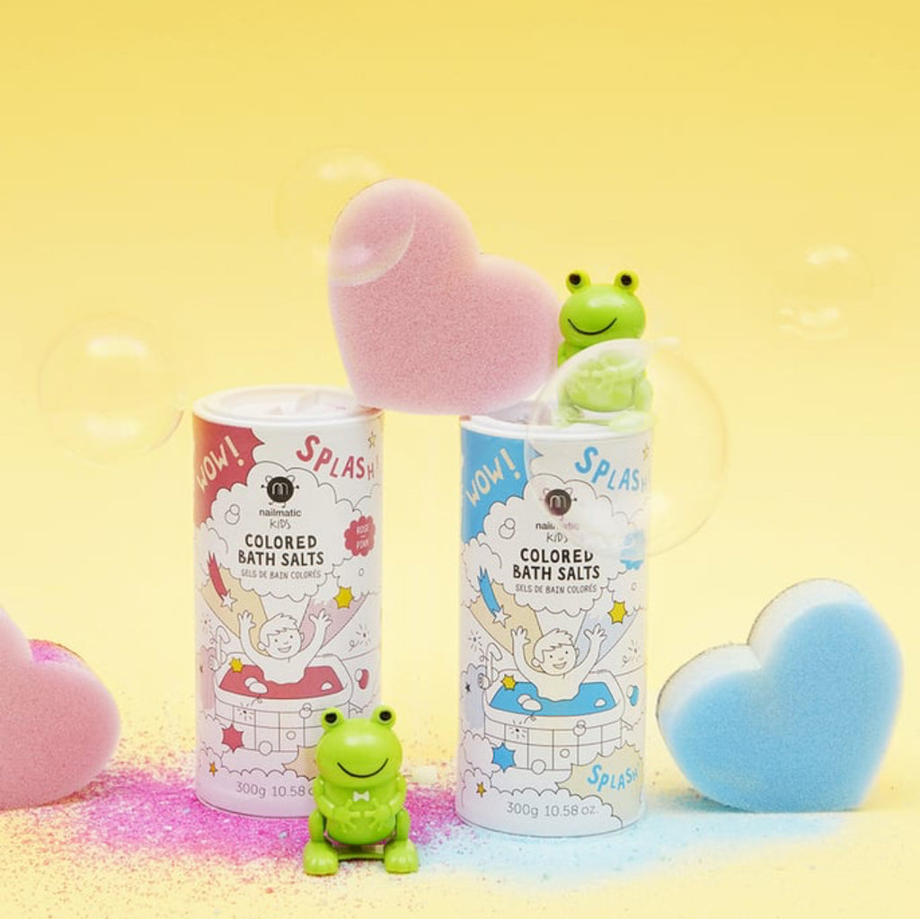 Sel de bain moussant - Rose - Nailmatic