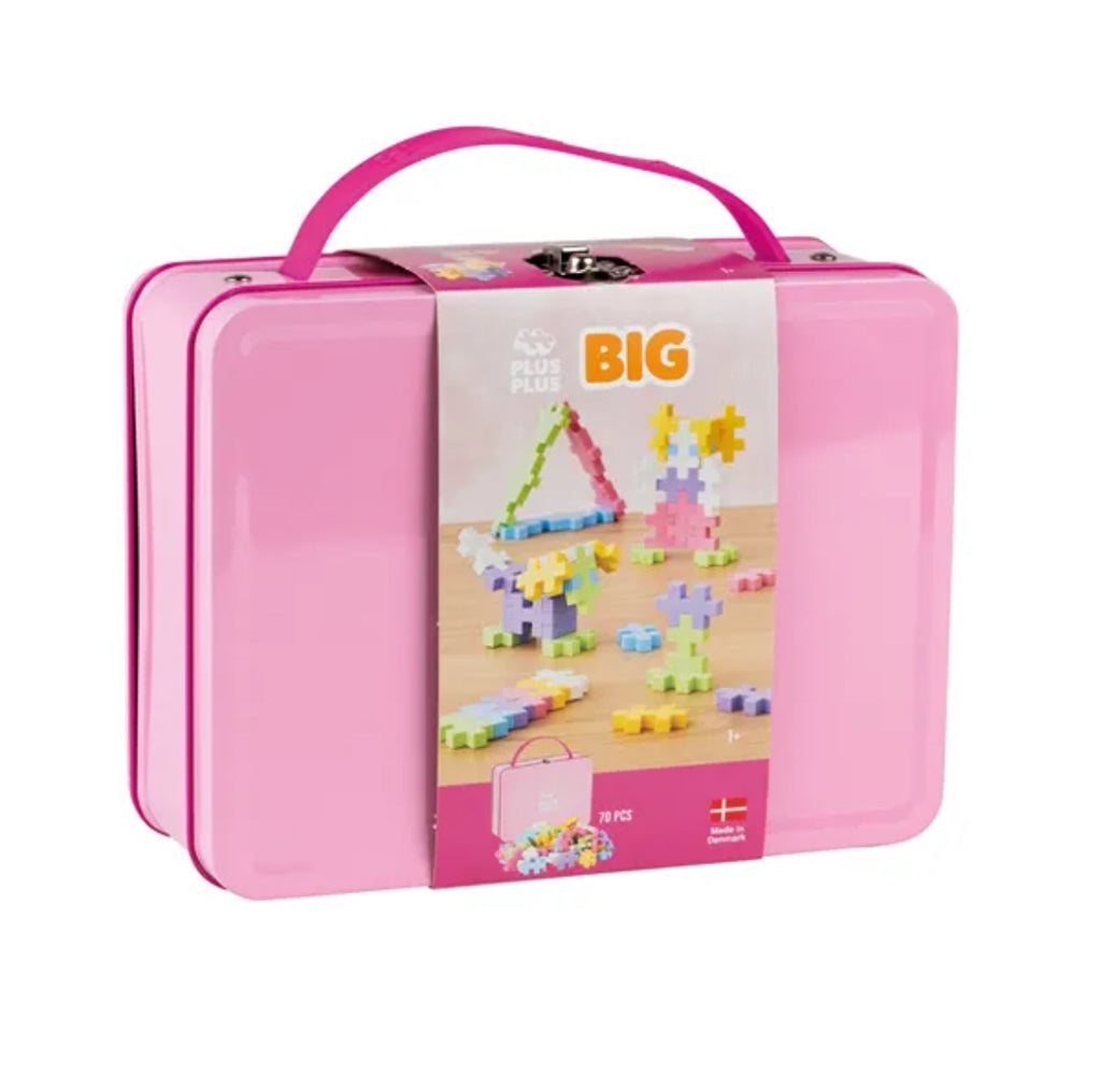 Jeu de construction valisette 70 pièces BIG - Pastel - Plus Plus