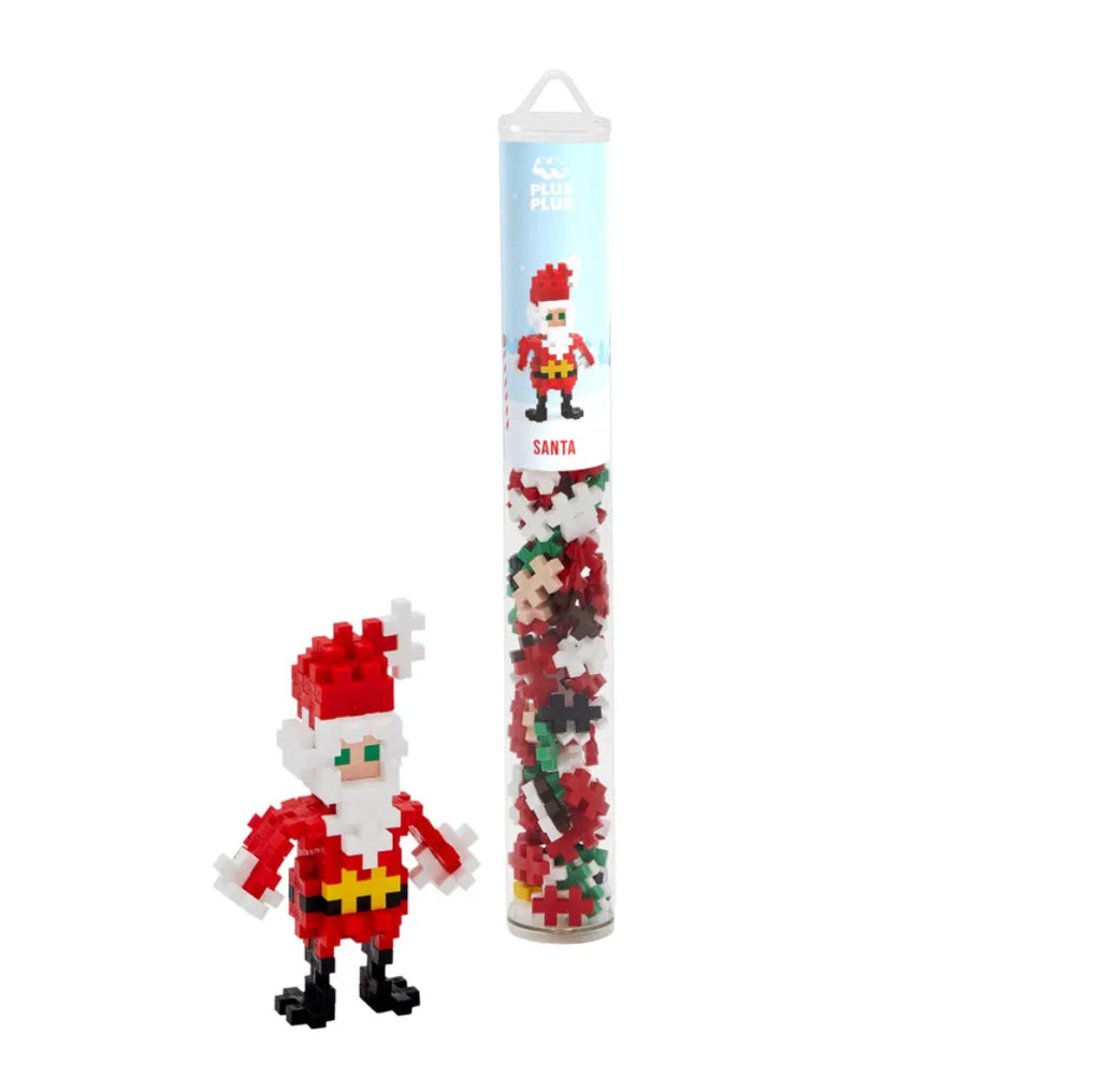 Jeu de construction tube 100 pièces - Père-Noël - Plus Plus