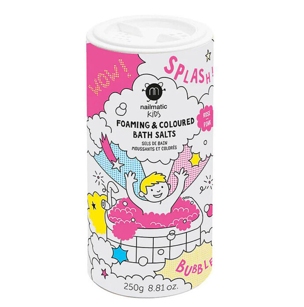 Sel de bain moussant - Rose - Nailmatic