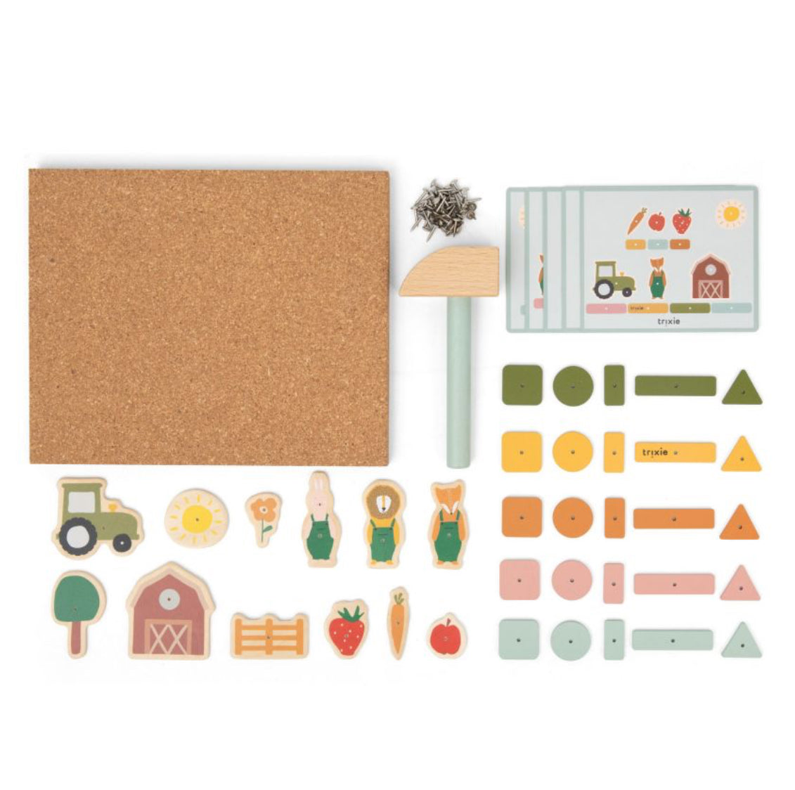 Jeu de clous - Ferme - Trixie