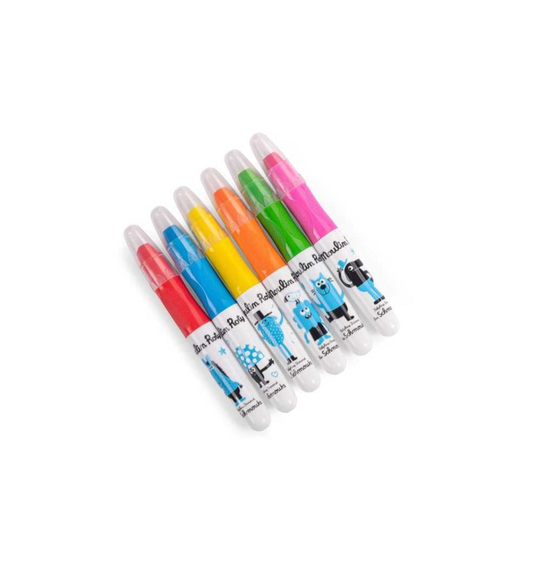 Crayons multisurfaces - Les Schmoucks -  Moulin Roty