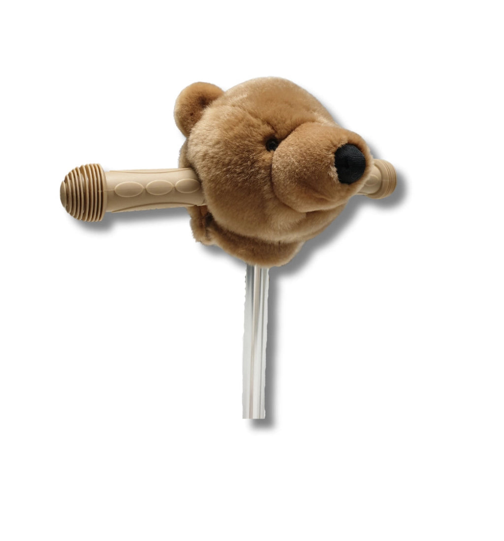 Tête de trottinette - Ours Brun - Wild & Soft