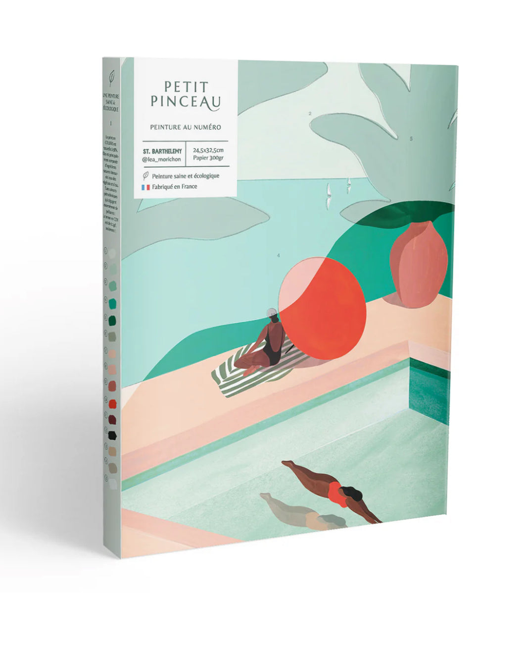 Peinture au numéro - ST Barthélémy -  La Petite Epicerie