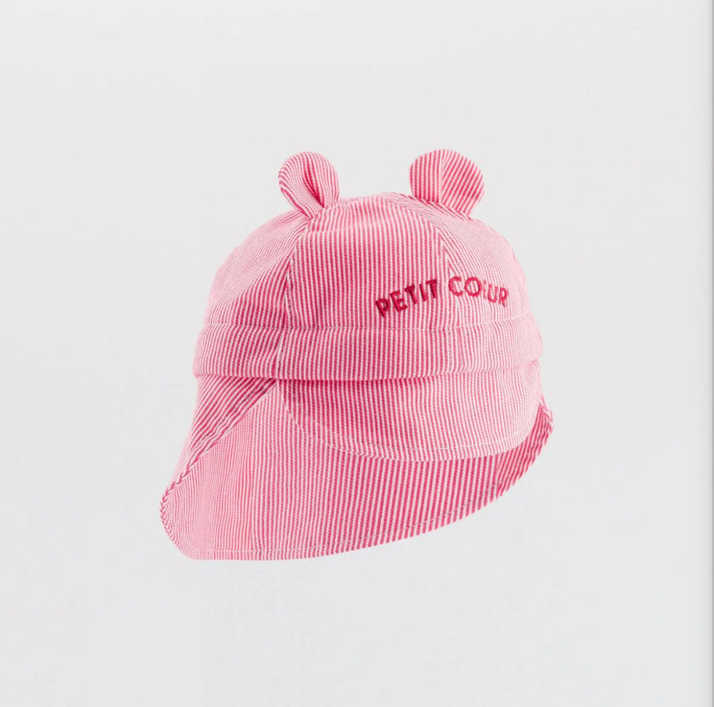 Chapeau bébé 6/12 mois - Petit Coeur - Chamaye