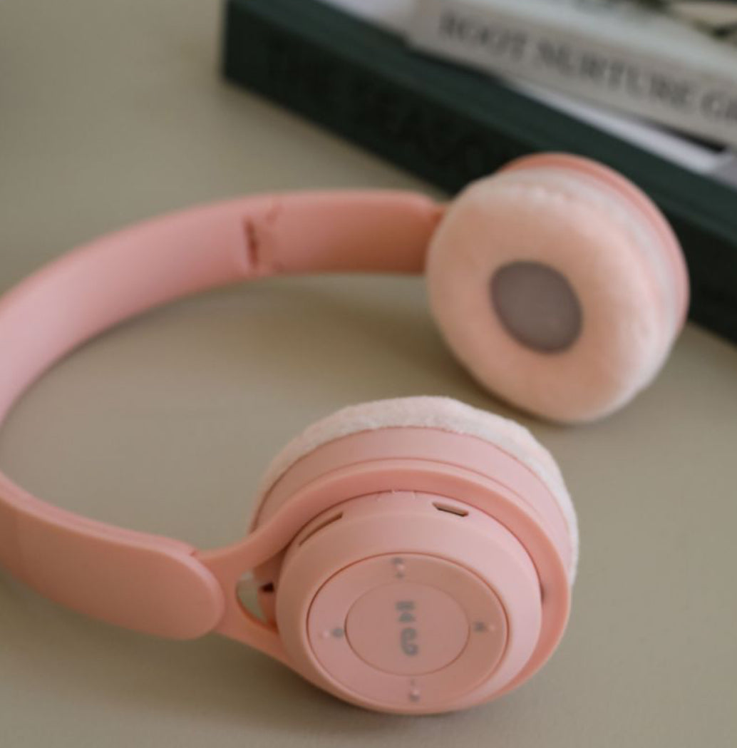 Casque audio sans fil - Rose - Lalarma
